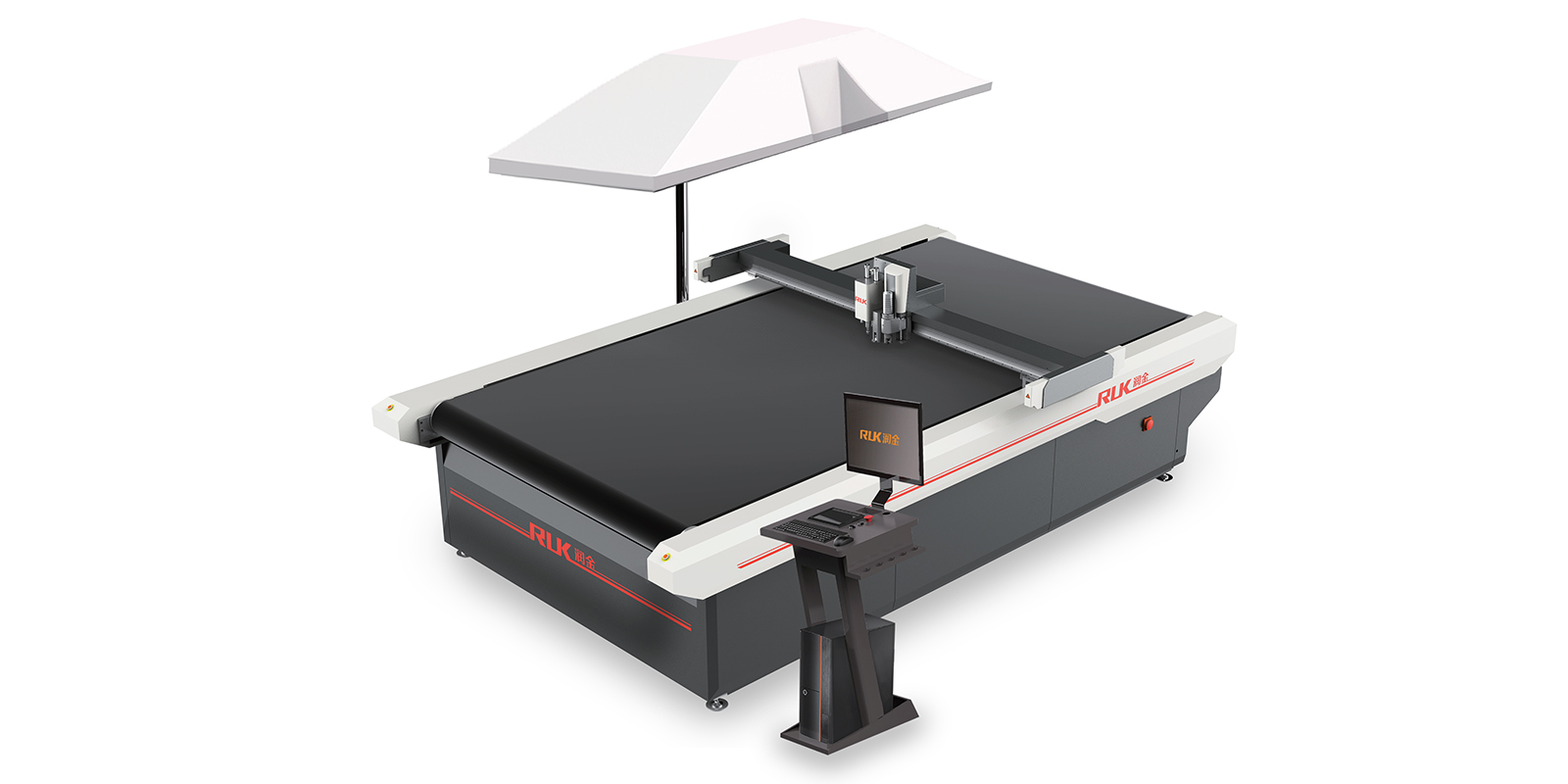 MCC03-2516 Professionell flexibel materialskärning Automatisk matningsidentifiering skärmaskin